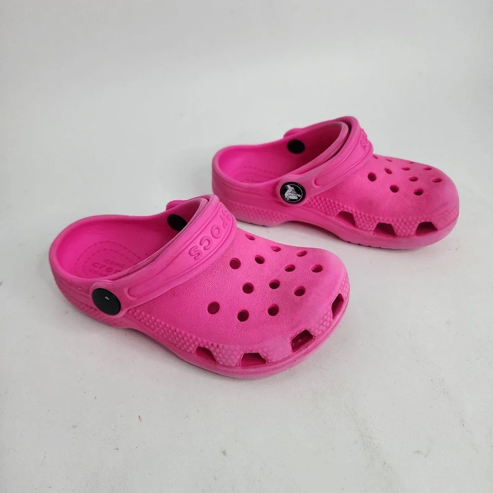 Crocs Shoes‎ Pink Kids Size C8